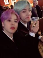 Jimin on Twitter: "오늘 정말 값진 경험을 했습니다 소중한 시간들 잊지않을게요 감사합니다 아미여러분 #JIMIN #Grammys" [2019.02.11]