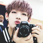 V and his camera