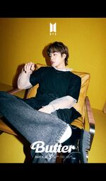 Jin promoting "Butter" #2 (May 2021)