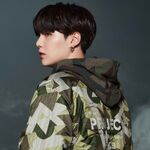 Suga promoting FILA Project 7 (October 2020)