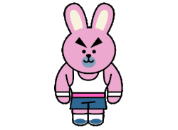 BTS BT21 ジョングク　UNIVERSTAR COOKY　キャット　未開封 BTS BT21 ベビーフィギュアキーホルダー COOKY ジョングク グク