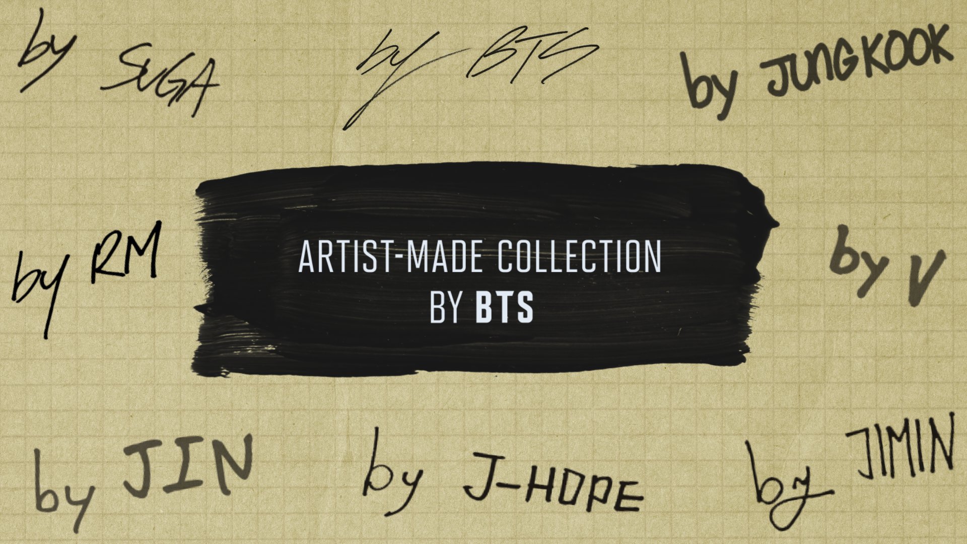 高級品市場 ARTIST On MADE COLLECTION BTS BY BTS Merch [RM] RM ...