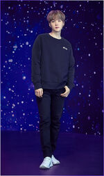 Suga promoting FILA Voyager #1 (March 2020)