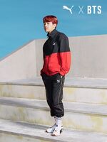 J-Hope promoting PUMA Turin #2 (March 2018)