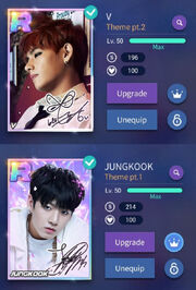 SuperStar BTS Badge and Prism Card Max