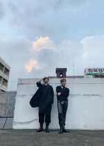 RM on Twitter: "진형 생일 축하드리고 어비스 발매도 축하합니다 작은 조각이나마 보탤 수 있어서 영광이었어요 행복합시다 😙 😚" [2020.12.04] #1