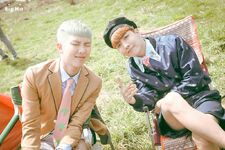 RM and J-Hope Young Forever Shoot