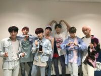 BTS Official on Twitter: "[#오늘의방탄] 열렬히 응원해준 아미 덕분에 짧고 굵은 #IDOL 활동을 행복하게 끝냈습니다😍 I’m in love with myself. It’s okay, 난 이 순간 행복해🎤😆 #하트소년단 #얼쑤 💃🏻🕺🏻" [2018.09.01] #2