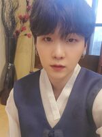 Suga on Twitter: "새복많!!" [2021.02.11]