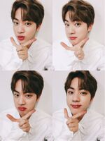 Jin on Twitter [2017.03.20]