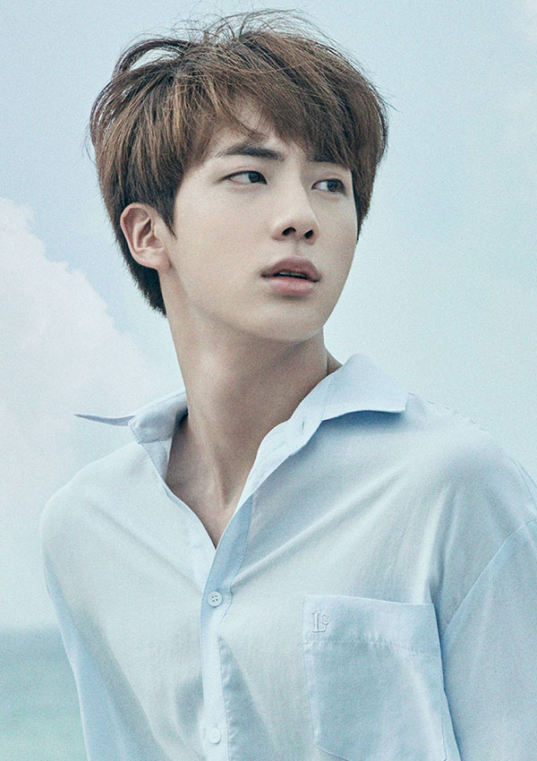 Jin#BTS  Bts jin, Bts black and white, Seokjin