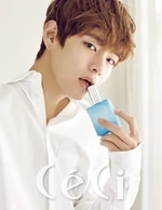V promoting CLEAN Perfume (March 2016)