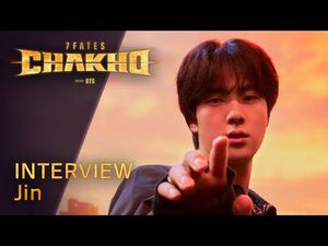 7FATES- CHAKHO with BTS (방탄소년단) - Interview - Jin (진)
