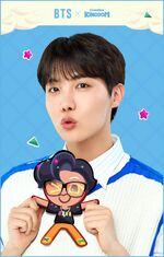 J-Hope promoting Cookie Run Kingdom (September 2022)