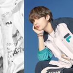 V promoting FILA Fusion (March 2021)