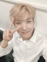 J-Hope on Weibo: "希望欧巴坐等演唱会和新专辑发行~~ 过得好吗?" [2017.02.04]