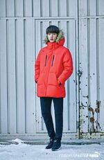 Jin promoting Puma Space Down Jacket Collection #1 (October 2015)