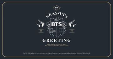 CNA K-Pop - BTS 2016 SEASON'S GREETINGS FOR PRE-ORDER