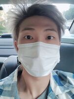 RM on Weverse: "my hair so gaeturl" [2021.06.22]