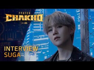 7FATES- CHAKHO with BTS (방탄소년단) - Interview - SUGA (슈가)