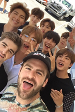 The Chainsmokers on Twitter: "Love these dudes! See you guys this summer @BTS_twt" [2017.05.21] (@TheChainsmokers)