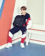 J-Hope promoting FILA #9 (January 2020)