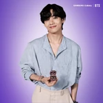 V promoting Samsung Galaxy Buds (November 2020)
