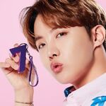 J-Hope promoting Baskin Robbins Korea (July 2020)