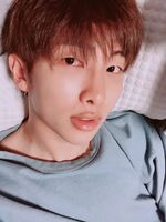 RM on Twitter: "오늘도 만점이 넘었다니 ...! 고맙습니다 😭😭💕💕☀️☀️" [2018.06.08] #1