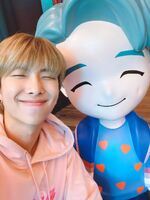 RM in the BTS Pop-Up: House of BTS #1