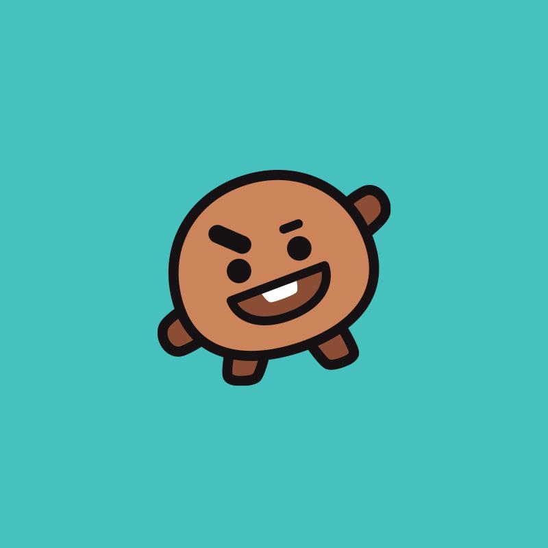 Chimmy Bt21 Characters, Bt21 Shooky Cooky, Shooky Bt21 Character