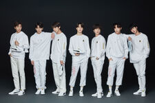 BTS promoting PUMA BASKET MADE BY BTS & YOU #1 (August 2018)