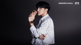 J-Hope promoting Samsung Galaxy #1 (September 2020)