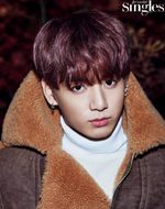 Jungkook in the Singles Magazine (December 2016)