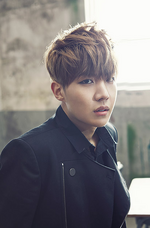 J-Hope promoting Skool Luv Affair #2 (February 2014)