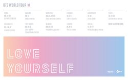 BTS World Tour: Love Yourself/Gallery | BTS Wiki | Fandom