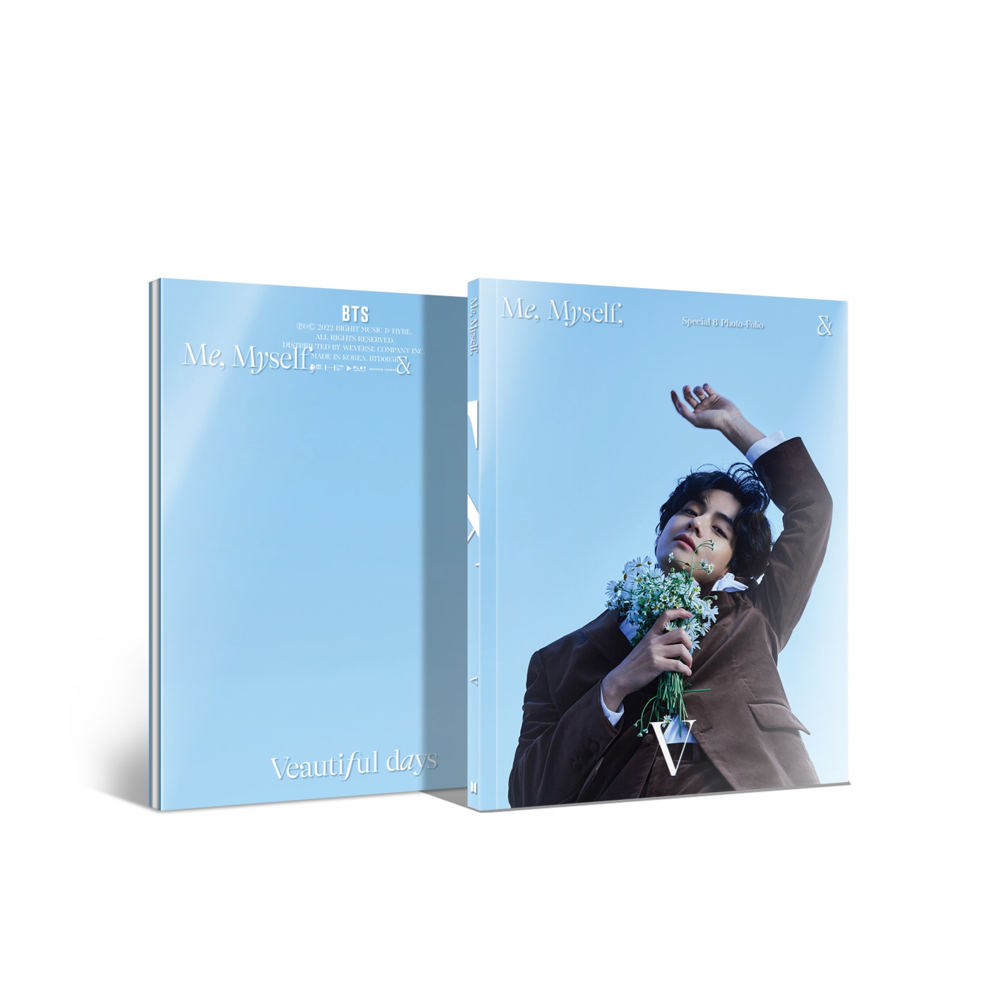 アイドル BTS Me Myself / Us Ourselves Amazon.com: Special 8 Photo Folio-Us, Ourselves, and BTS 'WE