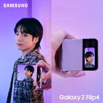 Jungkook promoting Samsung GalaxyZFlip4 #1 (August 2022)