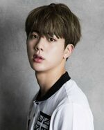 Jin promoting "Run" (March 2016)