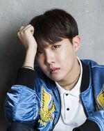 J-Hope promoting "Run (Japanese Single)" (March 2016)