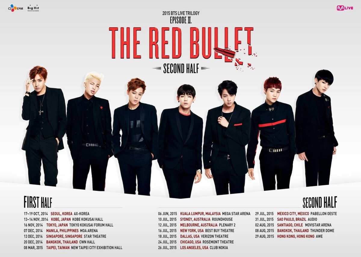 BTS Prep 'The Red Bullet' Summer Tour: New York, Dallas