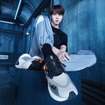 Jin promoting FILA Runner's Instinct #1 (May 2021)