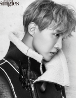 J-Hope in the Singles Magazine (December 2016)