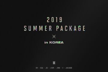 BTS 2019 BTS SUMMER PACKAGE × in KOREA GOODS SET bts | eBay