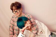 Suga and V for Map of the Soul: Persona #1 (April 2019)