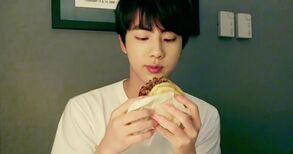 Jin eating 3