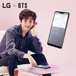 RM promoting LG G7 ThinQ (May 2018)