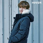 V promoting Puma Space Down Jacket Collection #2 (October 2015)