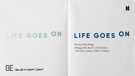 Life Goes On Credits