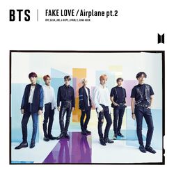 BTS FAKE LOVE Airplane pt.2 Official photocard Photo card